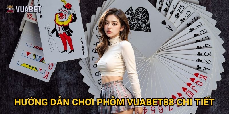 Chơi Phỏm tại Vuabet88 có khó không? 2 Hướng dẫn chơi Phỏm Vuabet88 chi tiết