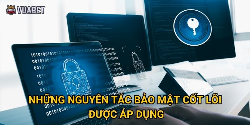 Chính sách bảo mật của Vuabet88 có đảm bảo an toàn tuyệt đối không? 1 Những nguyên tắc bảo mật cốt lõi được áp dụng